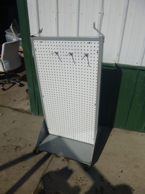 Display Rack with Wheels