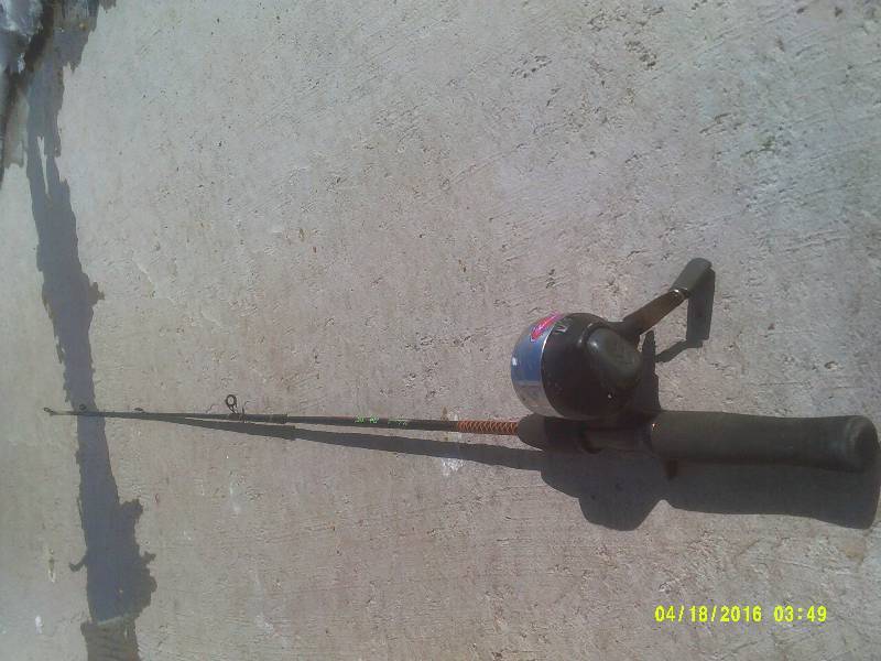SHAKESPEAR ROD AND REEL