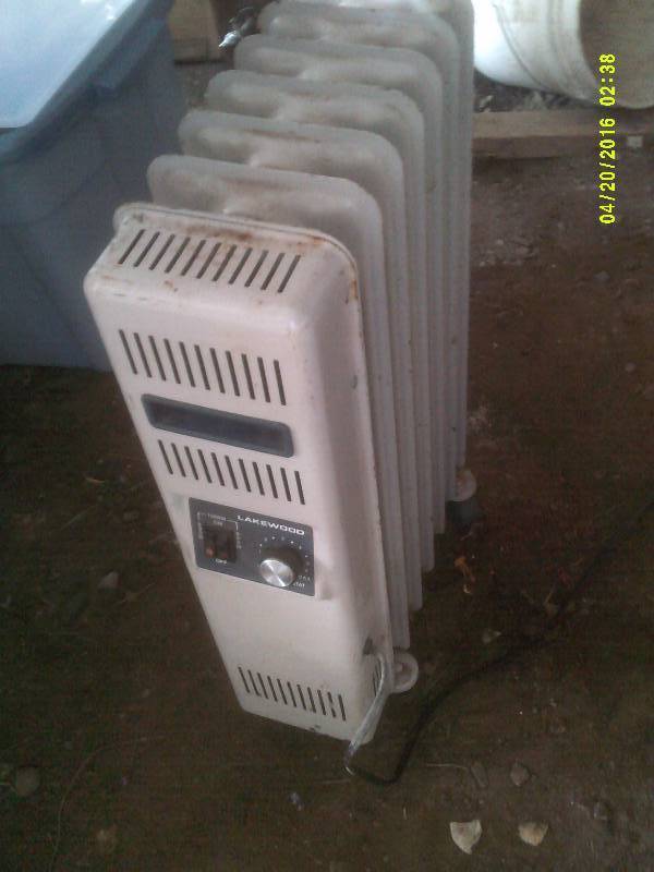 LAKEWOOD RADIATER HEATER