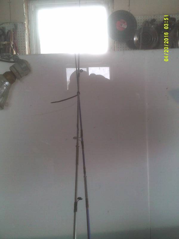 2 RODS AND REELS
