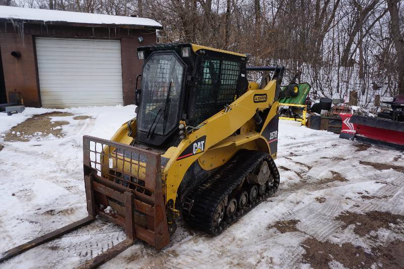 2006 Cat 257B Mult Terrain Tracked Turbo Skid Loader Skid Steer