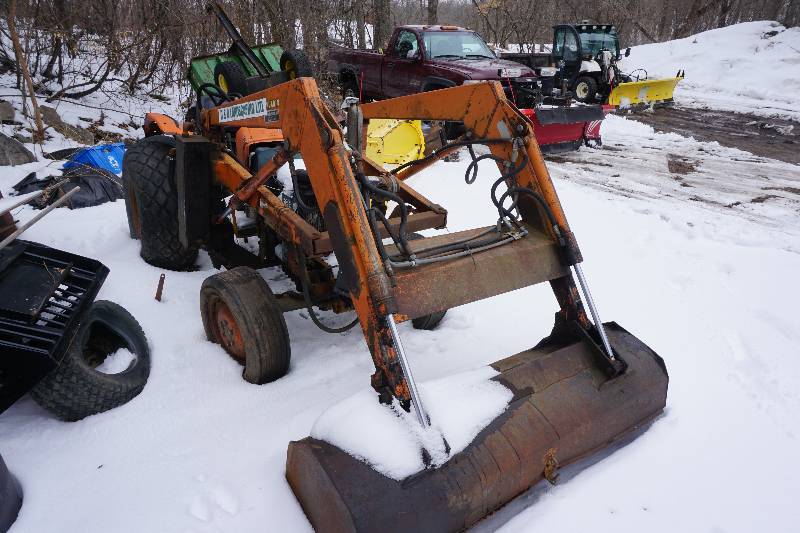 Kubota L245DT Utility Tractor With Front End Loader