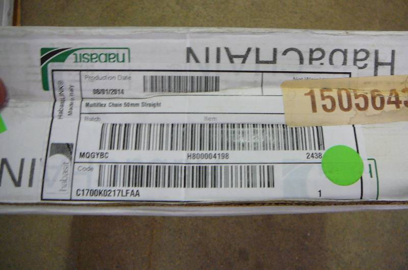 lot 64 image: HABA Chain Multiflex Chai 50MM Straight 10 C1700K0217LFAA