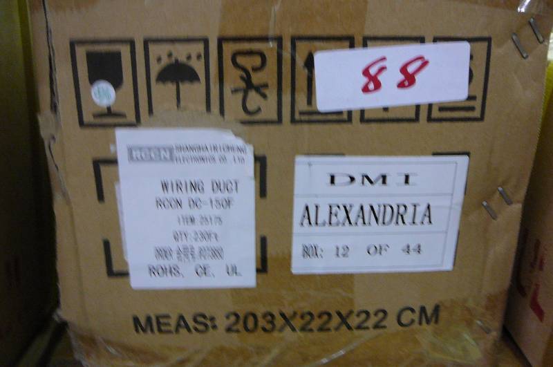 lot 88 image: Wiring Duct RCCN Item 25275 RCCN DC150F QTY 230