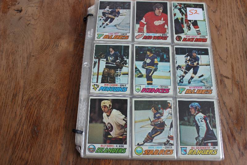 lot 52 image: Lot of 1977-78 Hockey Cards...