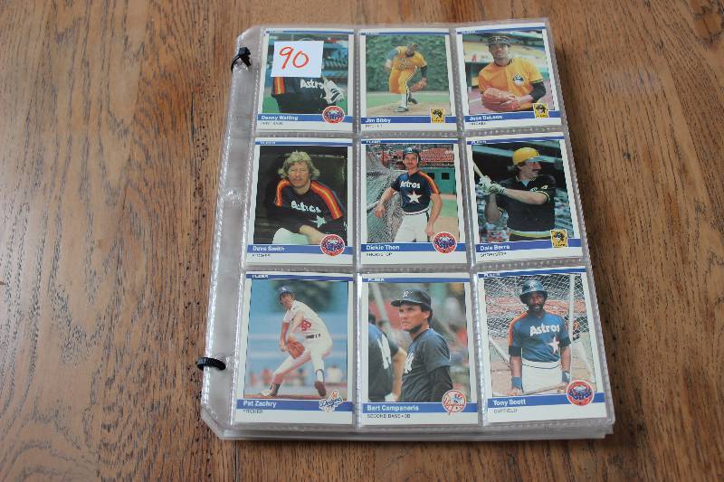 lot 90 image: Lot of 1984 Fleer Baseball Cards...