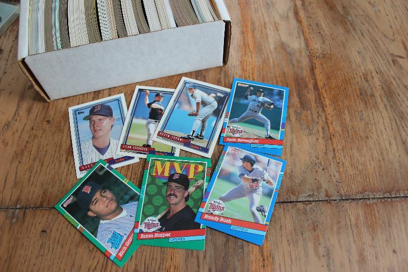 lot 100 image: Lot of Minnesot Twins Cards...