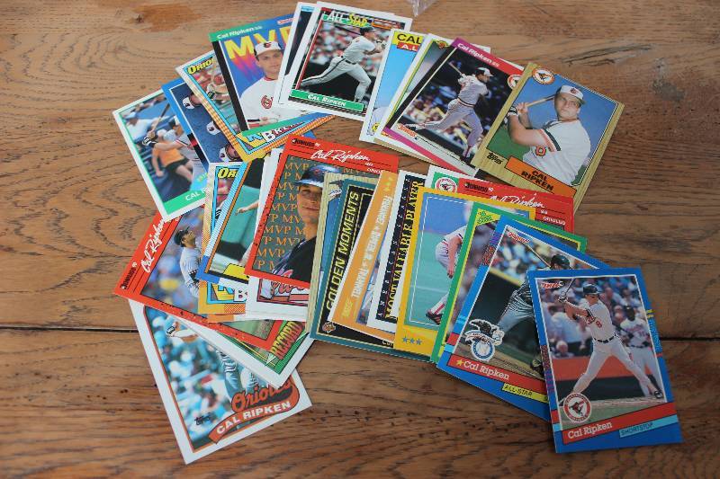 lot 96 image: 40 Cal Ripkin Cards...