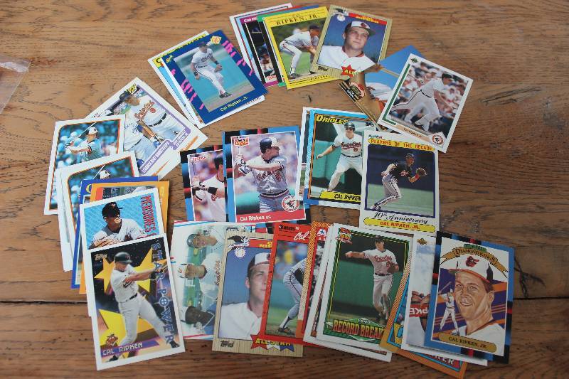lot 80 image: 40 Cal Ripkin Jr. Cards...