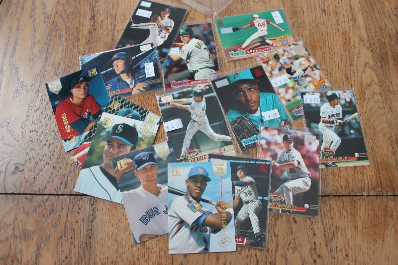 lot 79 image: 15 Stadium Club 1 Day Issue Cards...