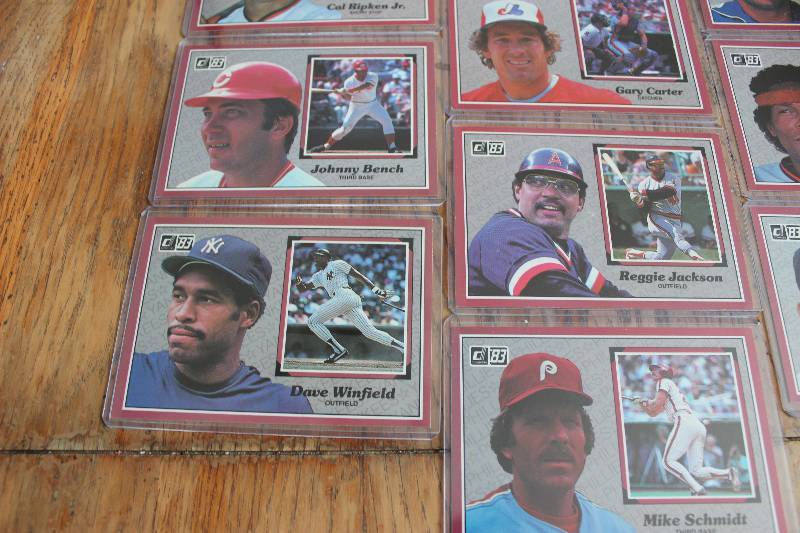 lot 76 image: 1983 Donruss Baseball All Star Card...