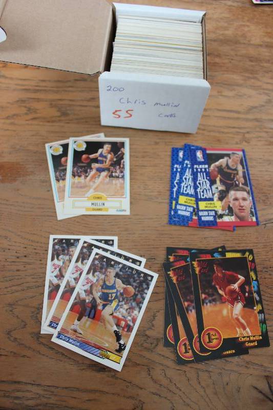 lot 55 image: 200 Chris Mullin Cards...
