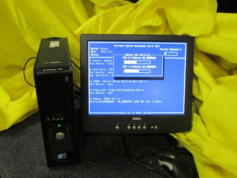 lot 156 image: Dell Optiplex 780 Intel 4 designed ...