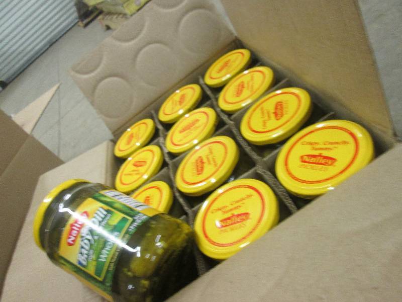 lot 195 image: baby dill wholes nalley 8 pack 24 f...