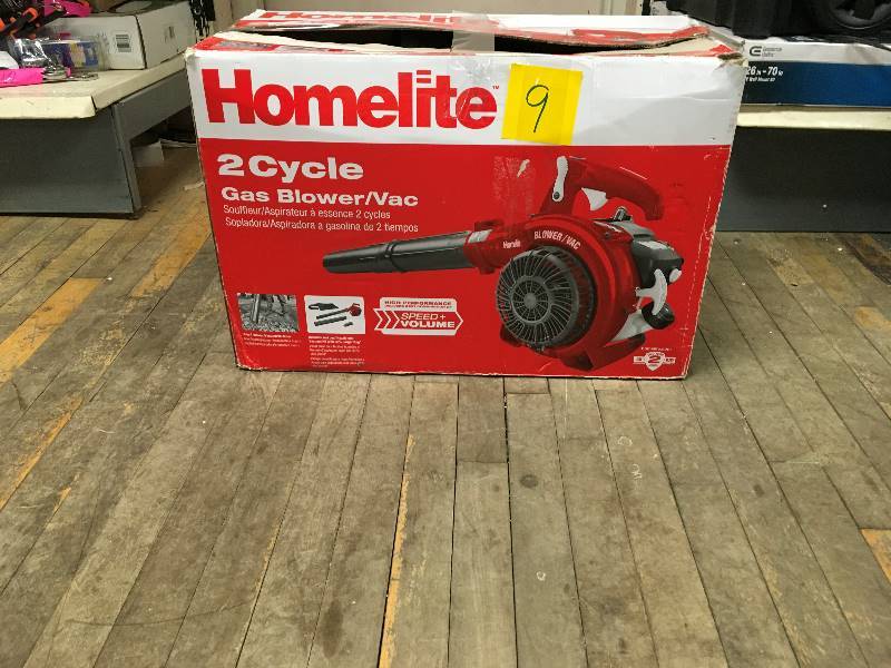 Homelite 2 Cycle Gas Blower Vac  in like new condition