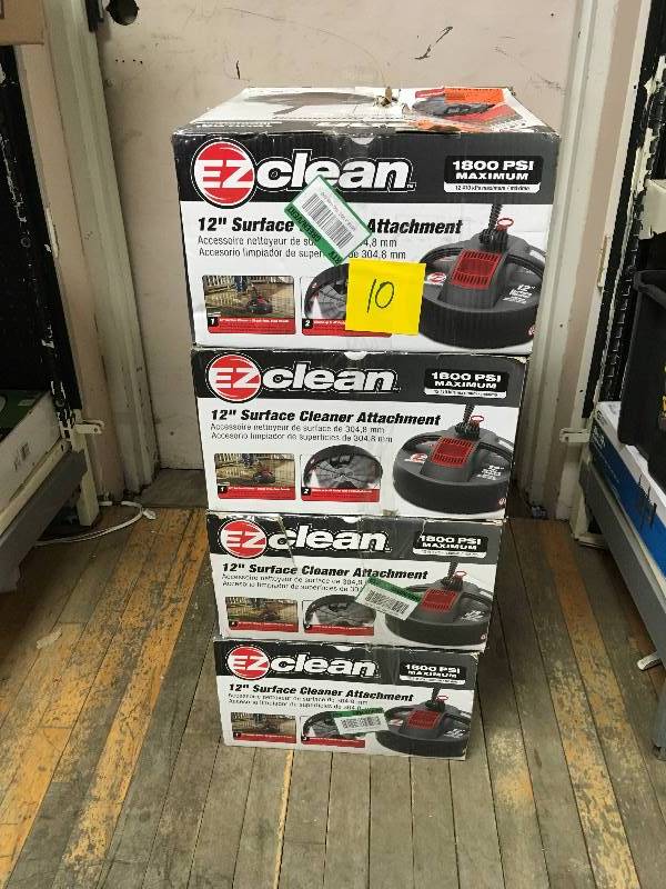 Homelite EZ Clean 1800 PSI 12 in. Surface Cleaner- Lot of 4