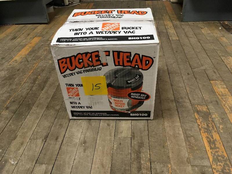 Bucket Head 5 gal. 1.75- Peak HP Wet Dry Vac