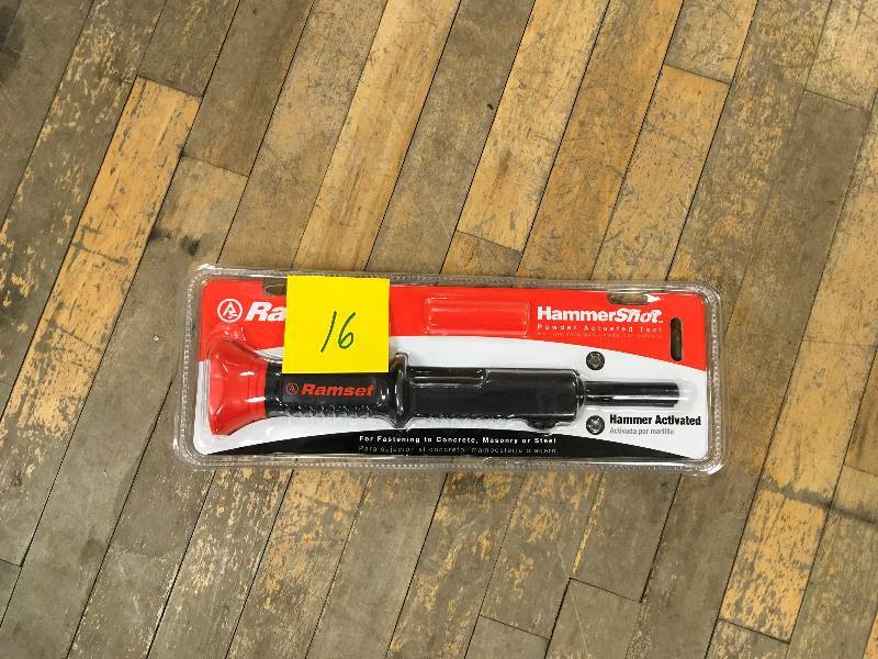 Itw Brands  Ramset .22 Caliber Single Shot Power Hammer  in like new condition