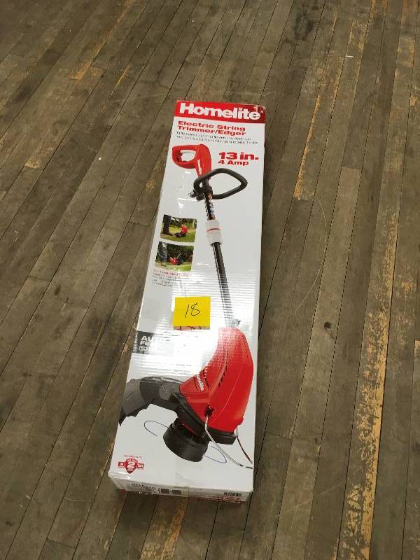 Homelite 13in. 4 Amp Straight Electric String Trimmer