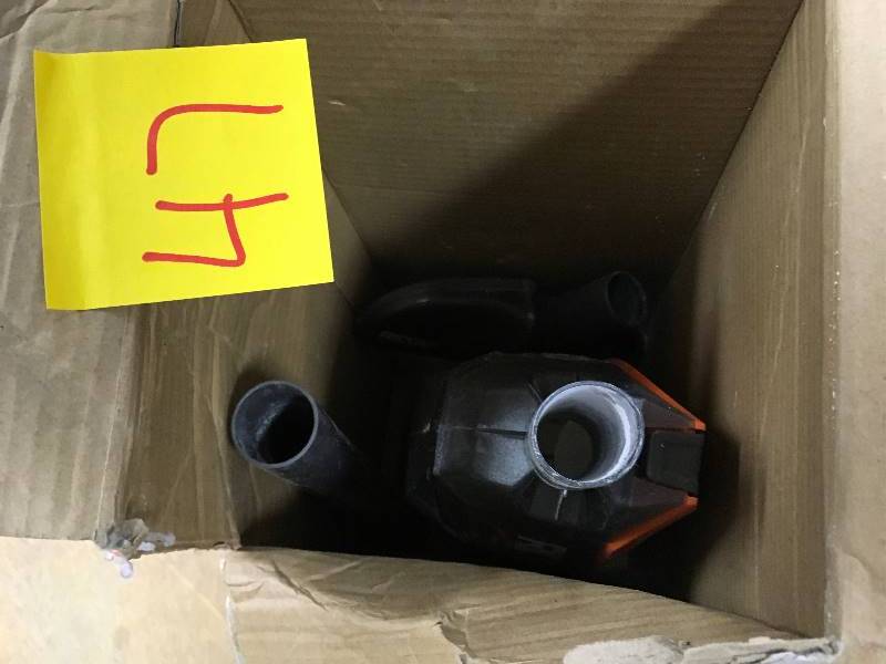 Ridgid 18-Volt Brushless WetDry Hand Vac. (Tool Only) not used