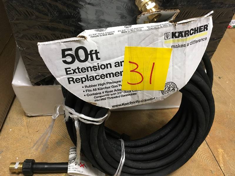 Karcher 2.640-852.0 50-ft 38-in High-Pressure Extension Replacement Hose not used