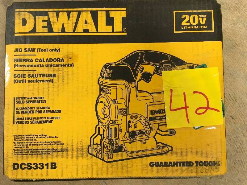 DeWalt 20-Volt Max Jig Saw (Tool Only) not used