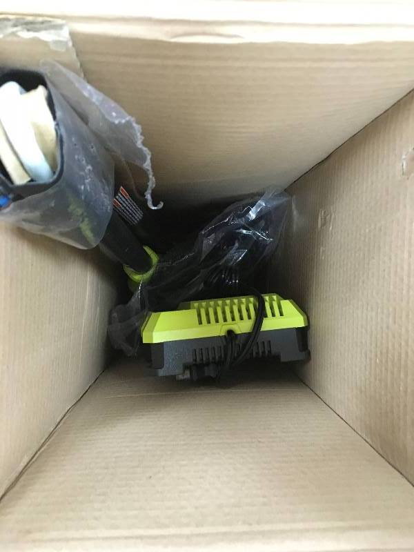 Ryobi  40-Volt Lithium-Ion Cordless String Trimmer - 1.5 Ah Battery and Charger Included  in good condition