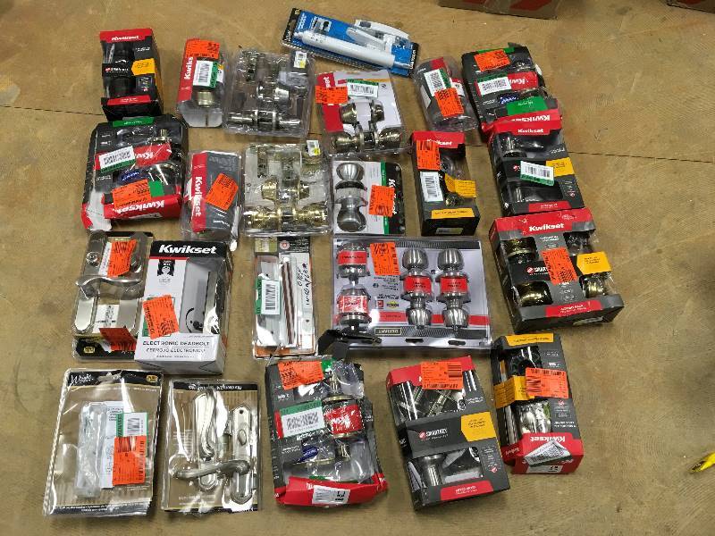 LOT of door locks