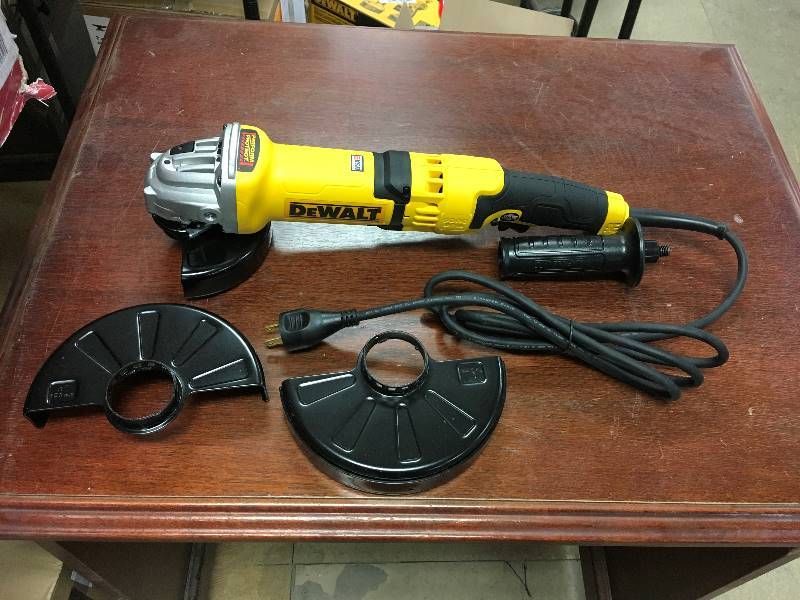 DEWALT 13-Amp Corded 6 in. High Performance Angle Grinder in good condition
