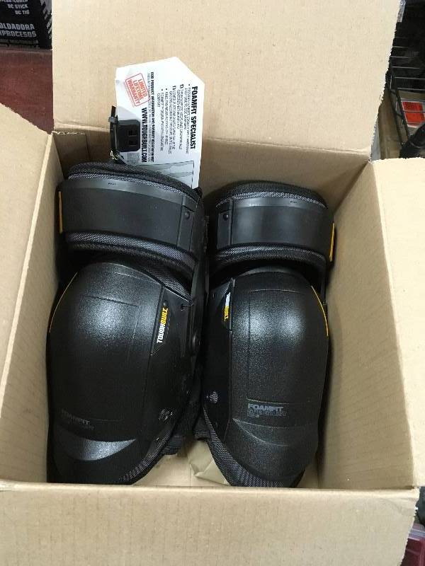 TOUGHBUILT FOAMFIT Black Thigh Support Stabilization Knee Pads brand new