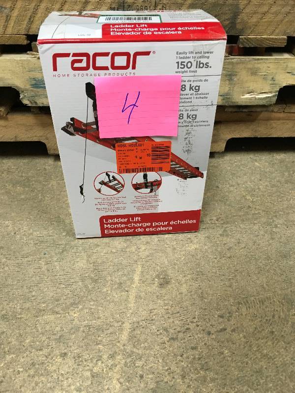 Racor Ladder Lift Open  box never used