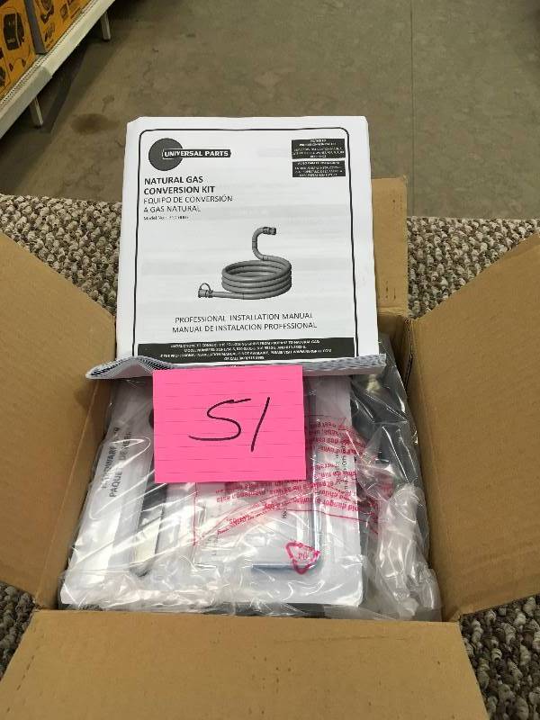 Universal 10ft. Natural Gas Hose Kit New