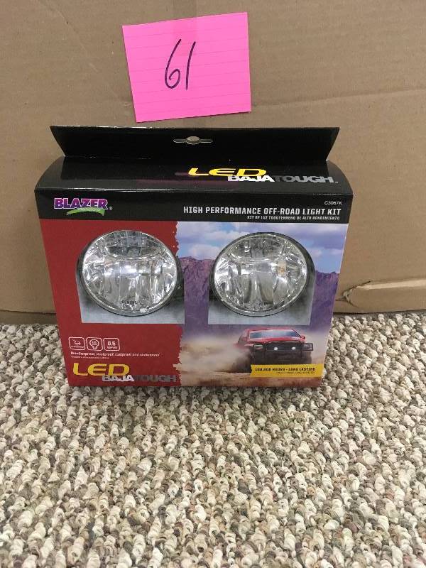 Blazer International Led High Performance Driving Light Kit Not Used Blazer International Led High Performance Driving Light Kit Not Used Kx Real Deal Auction Tools Housewareore St Paul K Bid