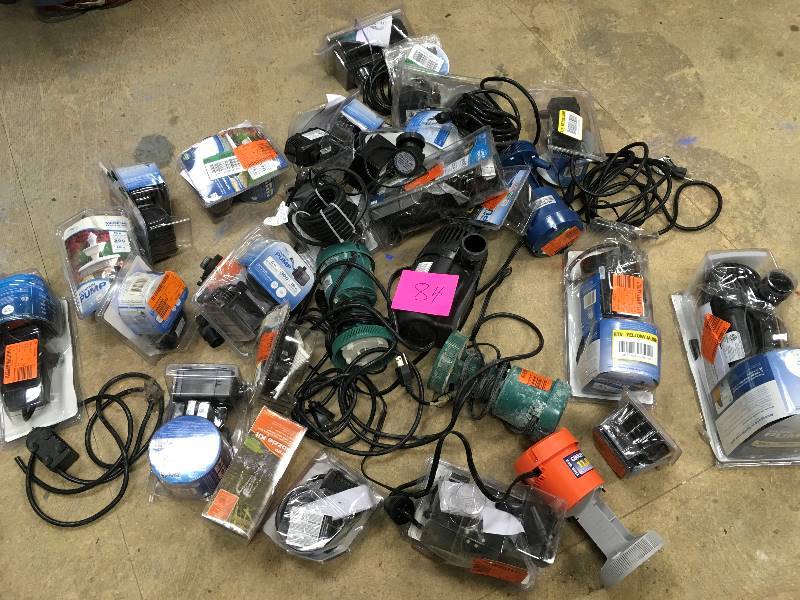 Assorted Pond Pumps for parts o repair