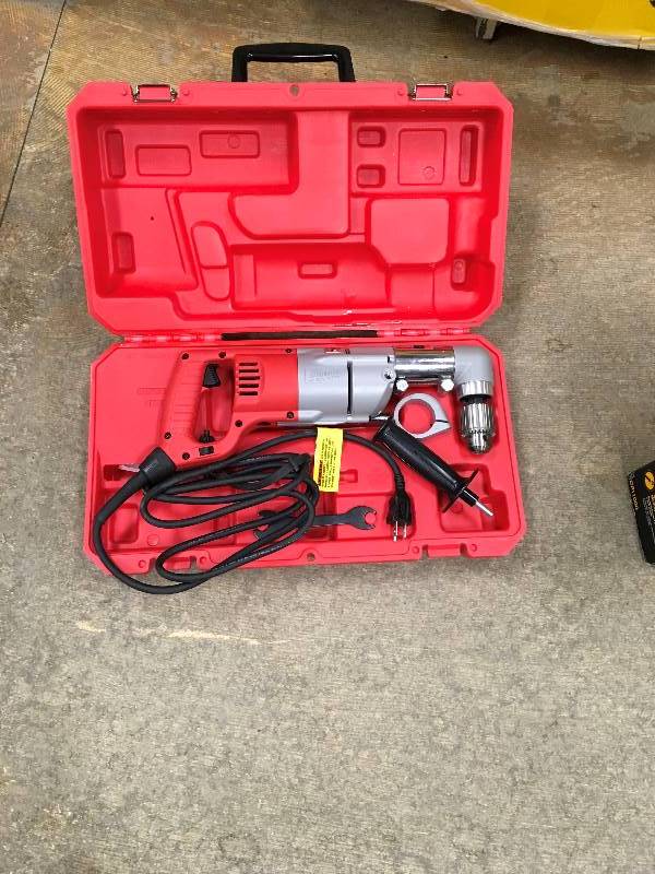 Milwaukee 3107-6 12 Right Angle Drill Open  box never used