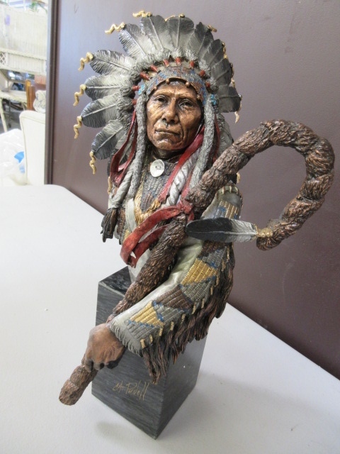 lot 110 image: LEGENDS SCULPTURE