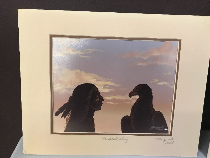 lot 187 image: A FREE SPIRIT & UNDERSTANDING NATIVE AMERICAN PRINTS