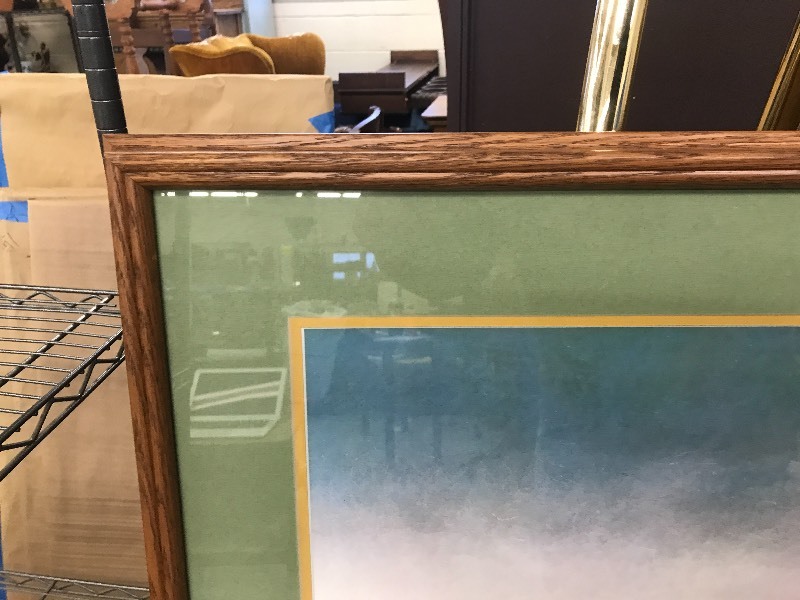 lot 218 image: LAKE SUPERIOR 1869 NATIVE AMERICAN PRINT