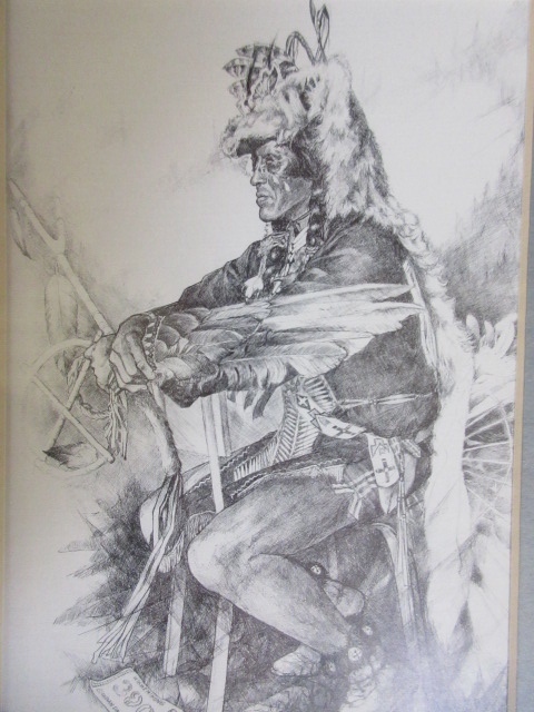 MICHELE GAUTHIER NATIVE AMERICAN PRINTS LIFETIME COLLECTION OF