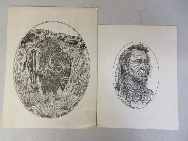 lot 277 image: PENINK NATIVE AMERICAN ART
