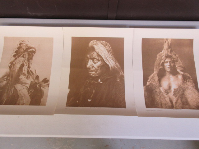 lot 287 image: NATIVE AMERICAN PHOTOGRAPH COPIES