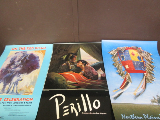 lot 290 image: NATIVE AMERICAN POSTERS