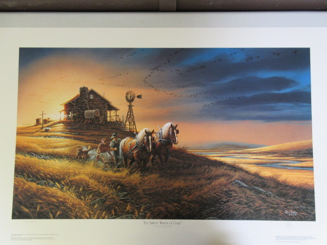 lot 292 image: TERRY REDLIN AMERICA THE BEAUTIFUL 8 PRINT, MATCHED NUMBER SERIES, PRINT #2
