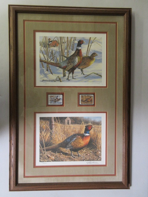 lot 315 image: 1993-1994  PHEASANT STAMPS AND PRINTS