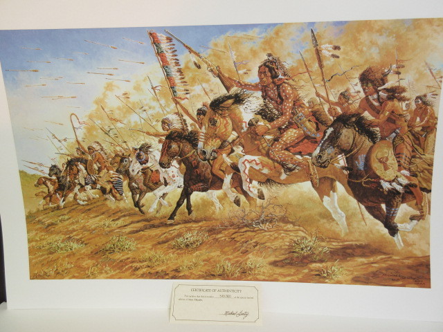 lot 323 image: SIOUX THUNDER BY MICHAEL GENTRY