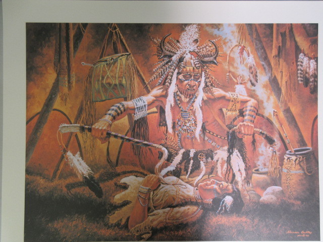 lot 326 image: SPIRITUALISTS BLESSING BY MICHAEL GENTRY