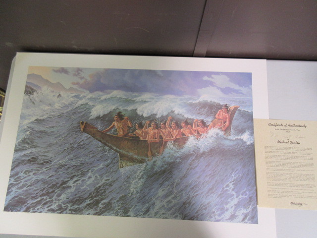 lot 327 image: THE LAST WAVE BY MICHAEL GENTRY