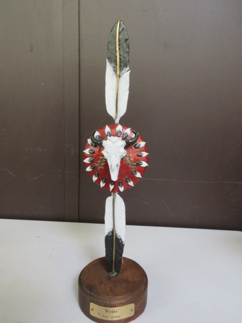 lot 346 image: WIYAKA STATUE BY BRUCE CONTWAY
