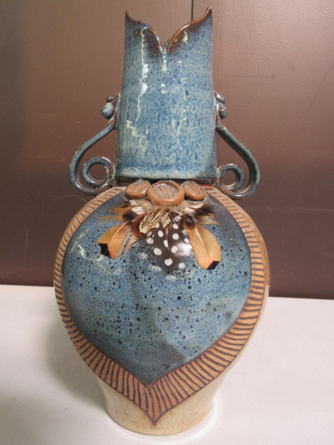 lot 368 image: CERAMIC PITCHERVASE BY IRVINE