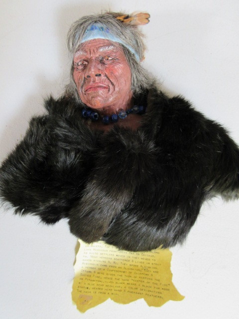 lot 384 image: POTAWATOMI ELDER DEPICTION BY McELWAIN